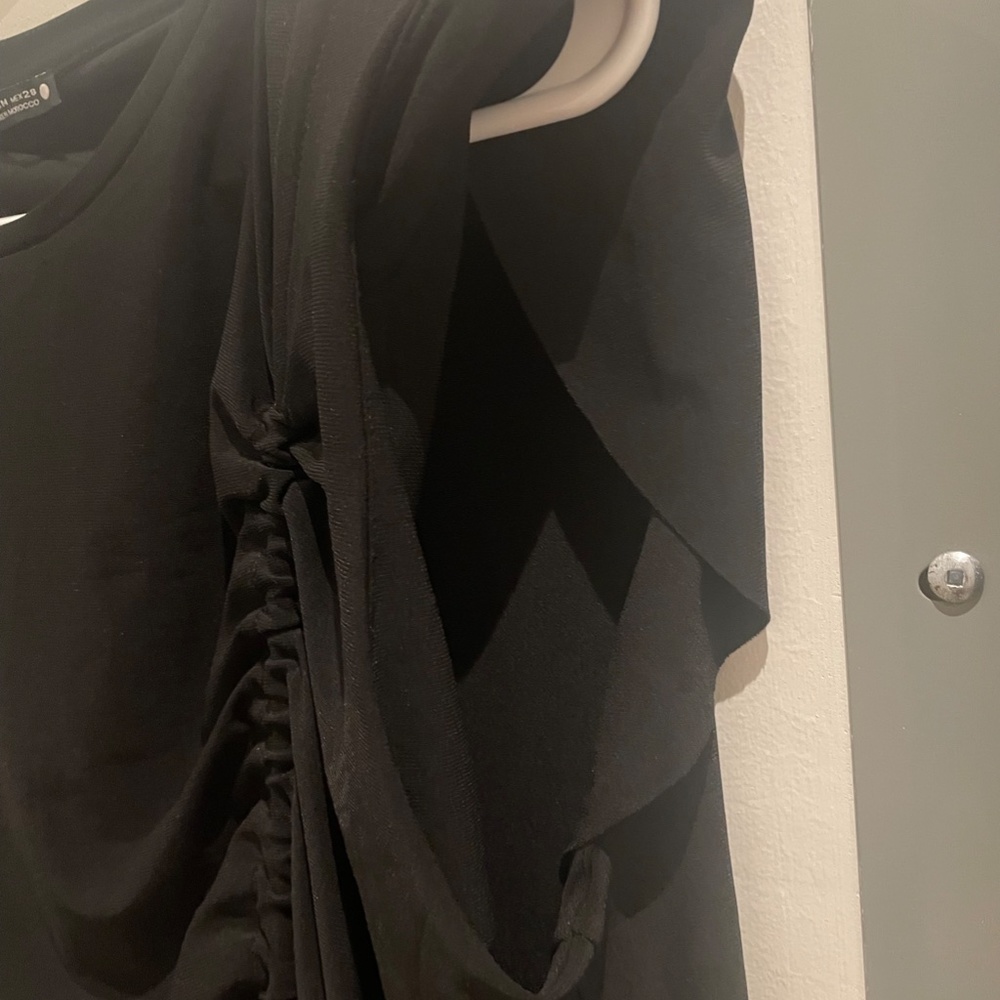 Zara's black sleeveless top size M for women- new without tags - Picture 5 of 9
